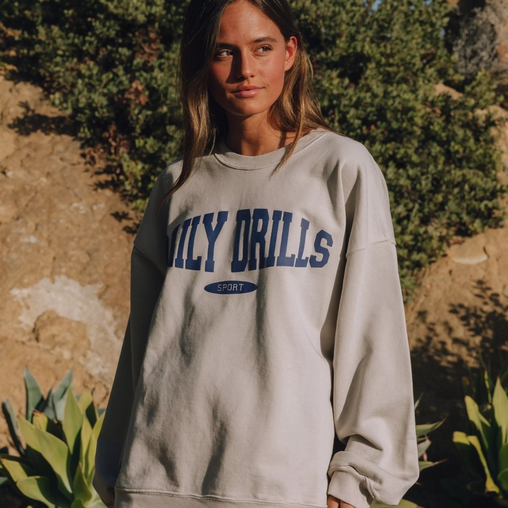 Daily Drills Oversized Sport Crew